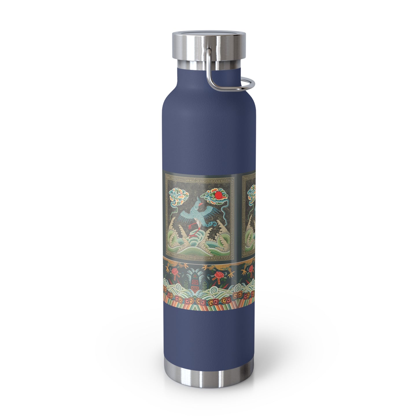 Chinois L'ornement Polychrome by Albert Racine (1825-1893) Vacuum Insulated Bottle, 22oz