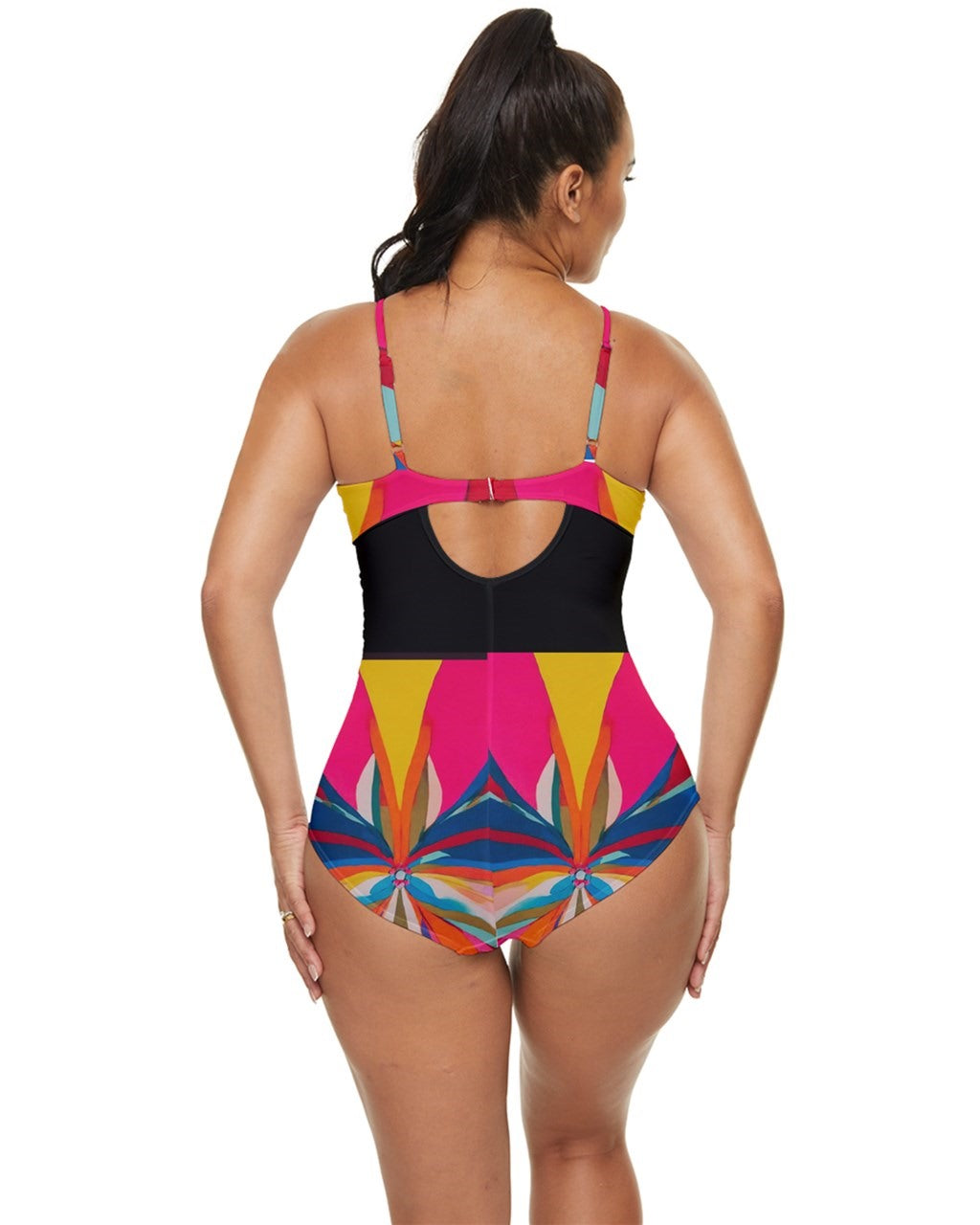 Six-eight Retro Full Coverage Swimsuit