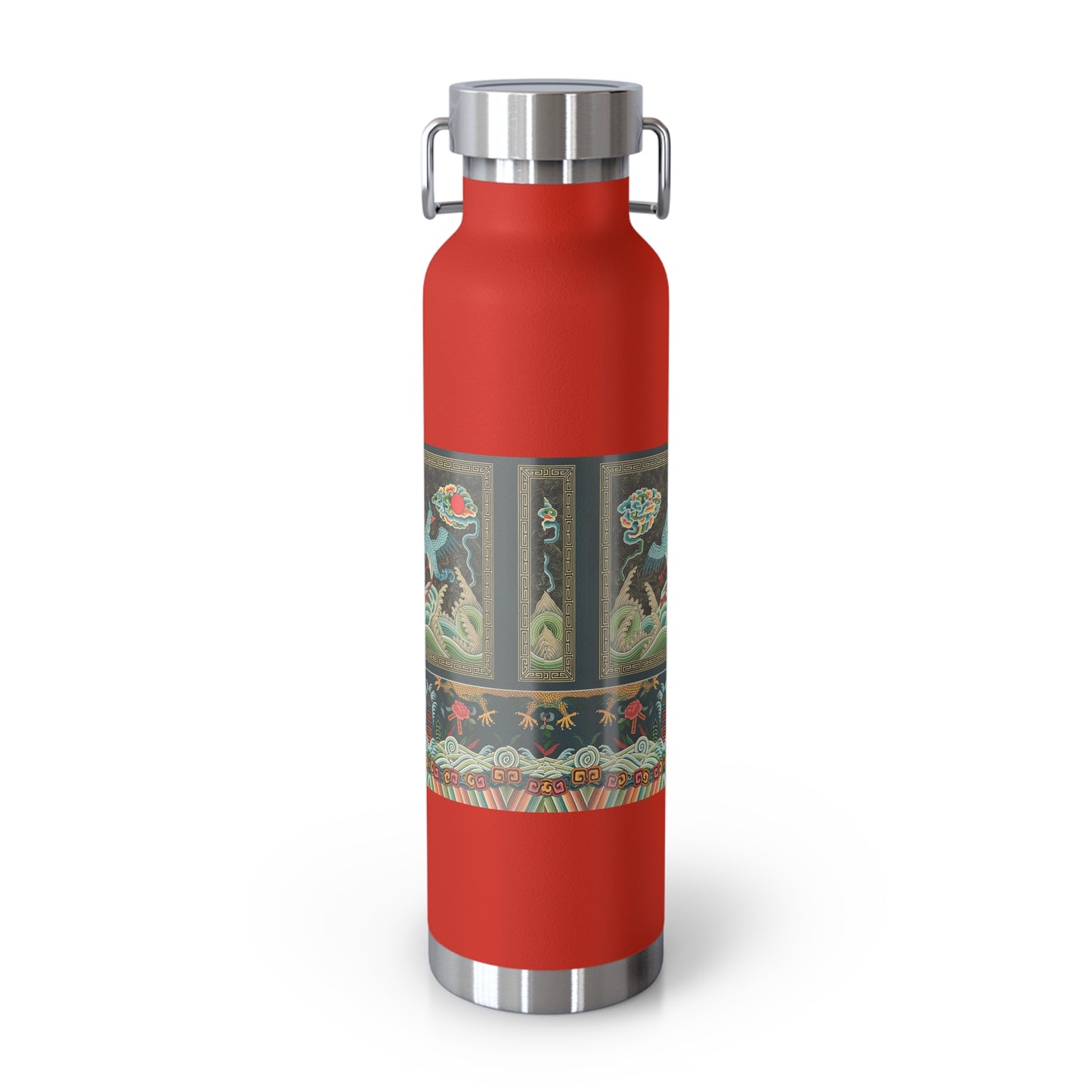 Chinois L'ornement Polychrome by Albert Racine (1825-1893) Vacuum Insulated Bottle, 22oz