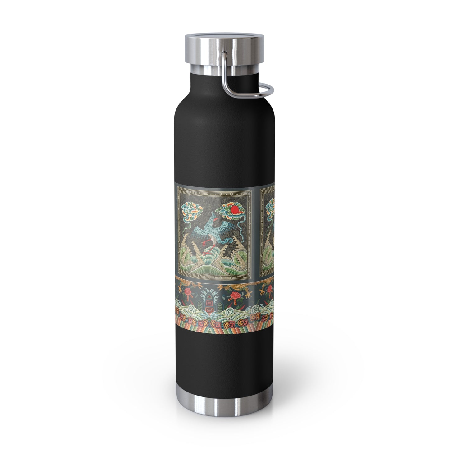 Chinois L'ornement Polychrome by Albert Racine (1825-1893) Vacuum Insulated Bottle, 22oz