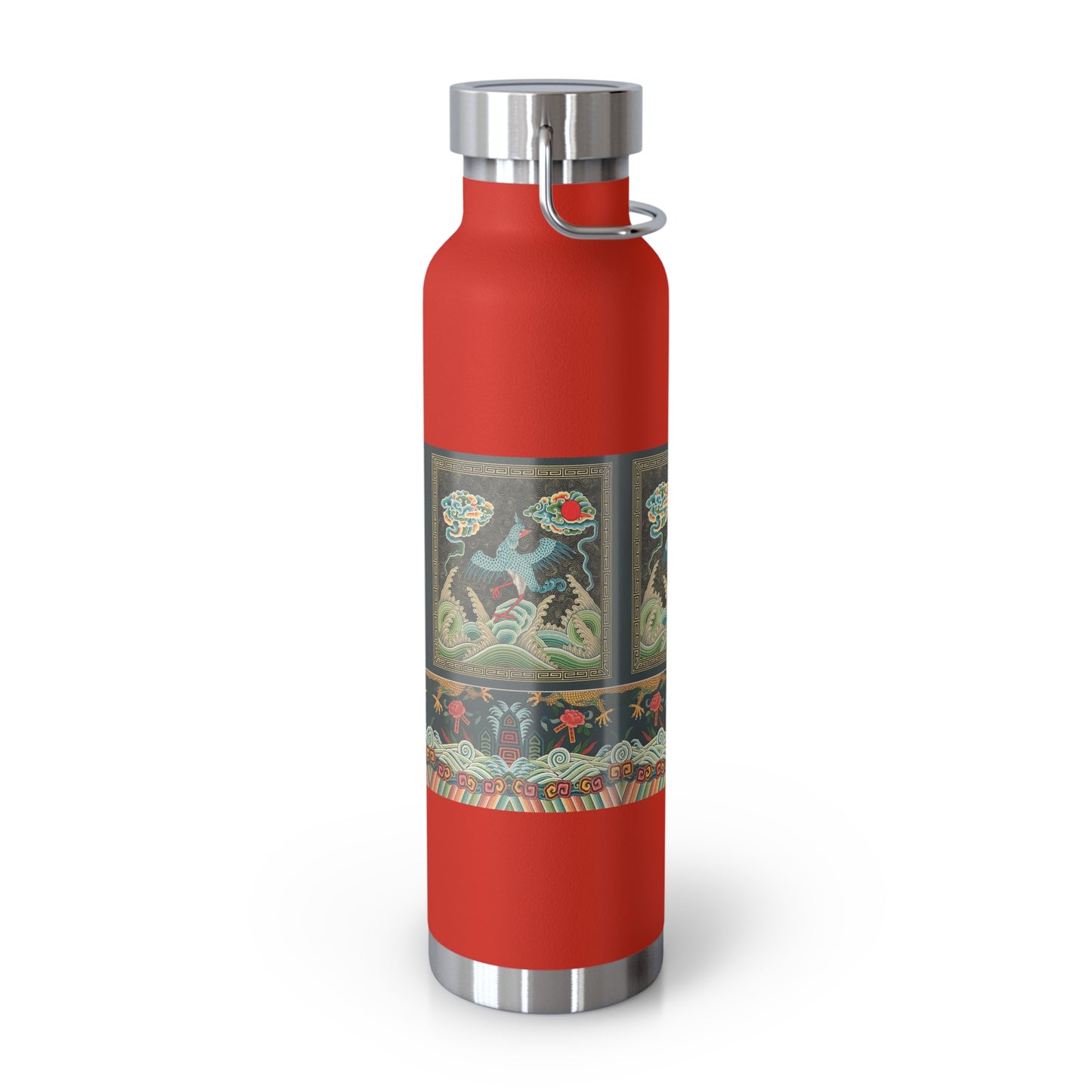 Chinois L'ornement Polychrome by Albert Racine (1825-1893) Vacuum Insulated Bottle, 22oz
