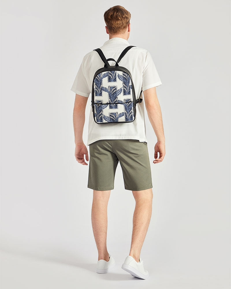 Heron-istic Classic Faux Leather Backpack