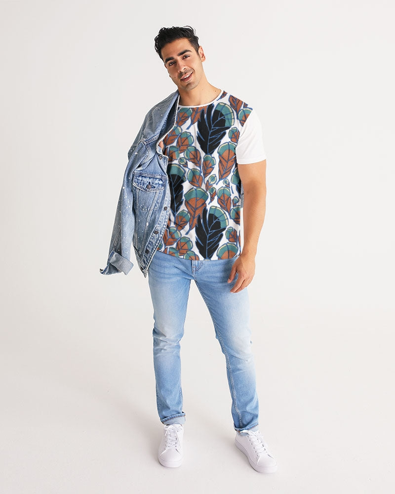 Falling Leaves Men's All-Over Print Tee