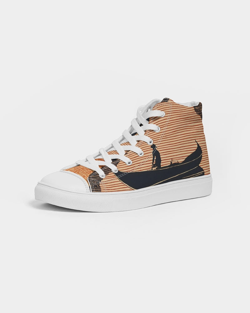 Sunset Women's Sizing Hightop Canvas Shoe