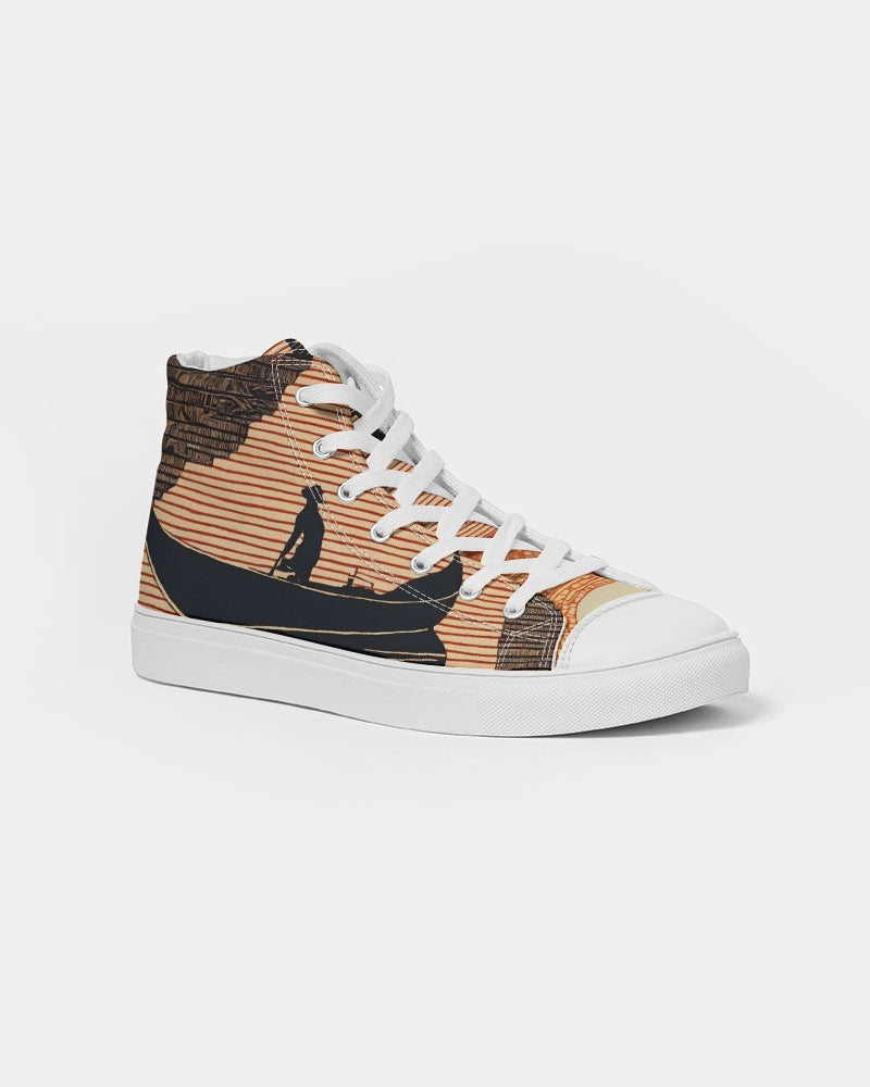 Sunset Women's Sizing Hightop Canvas Shoe