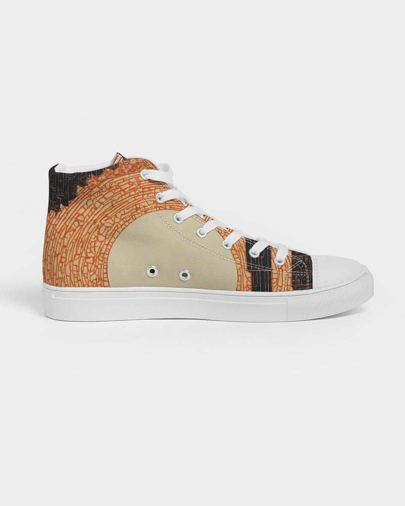 Sunset Women's Sizing Hightop Canvas Shoe