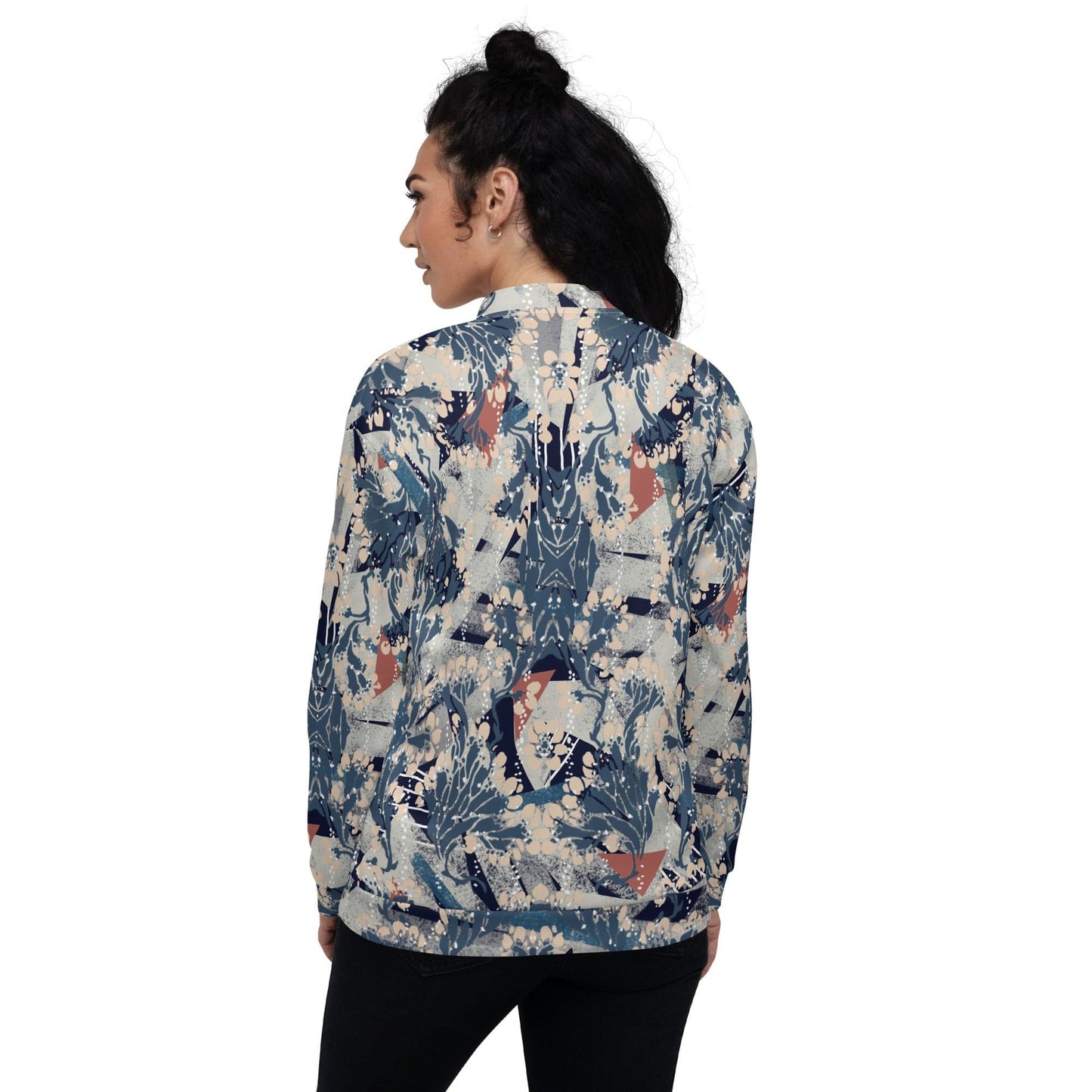 T Time -E.A. Seguy inspired mixed Print Unisex Bomber Jacket