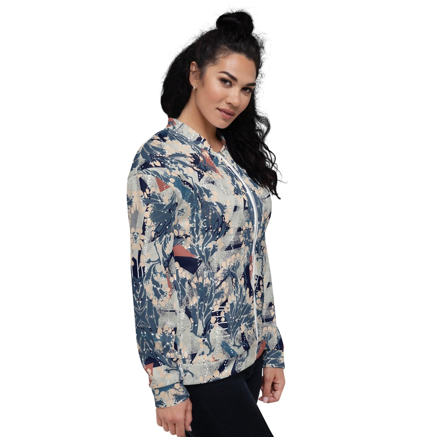 T Time -E.A. Seguy inspired mixed Print Unisex Bomber Jacket