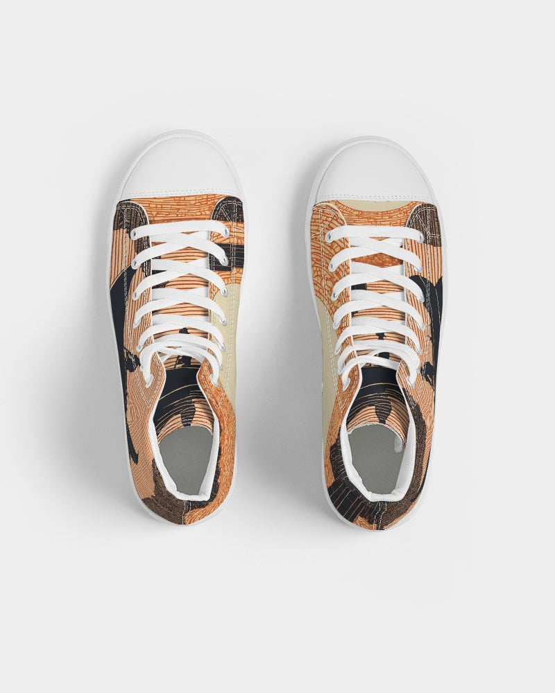Sunset Women's Sizing Hightop Canvas Shoe