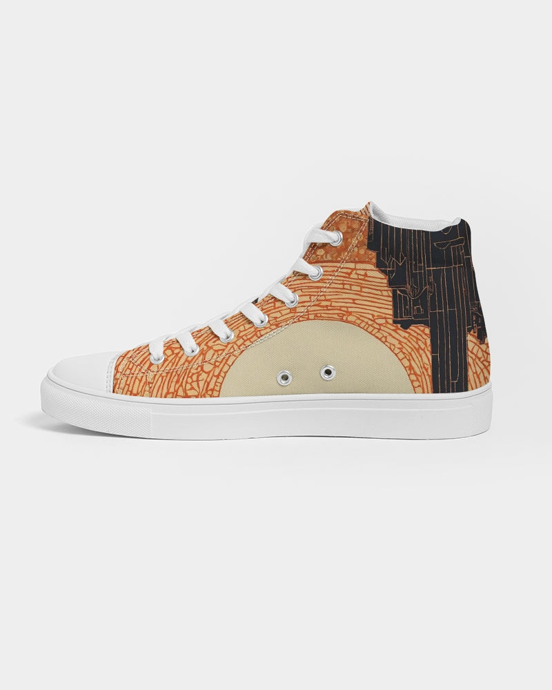 Sunset Women's Sizing Hightop Canvas Shoe