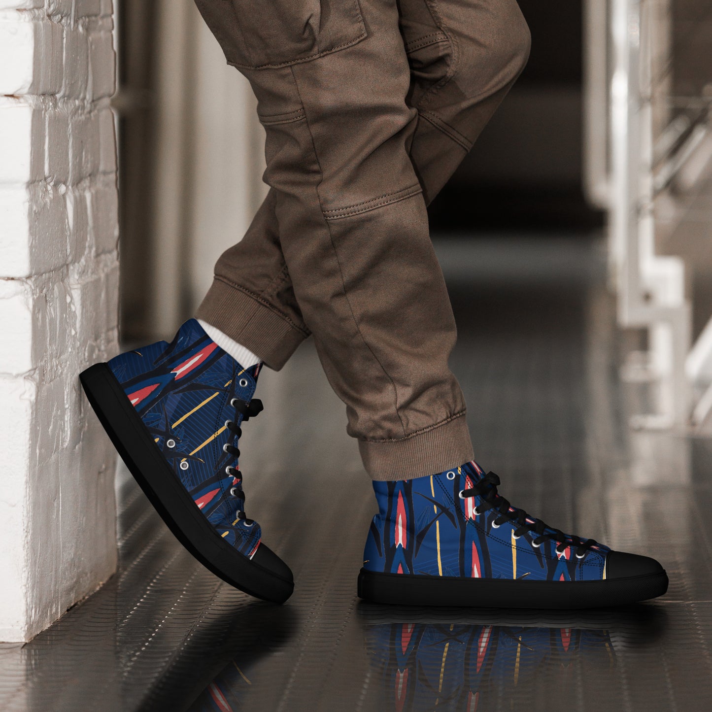 Easy Day Oxford high top canvas shoes (Mens Sizing)