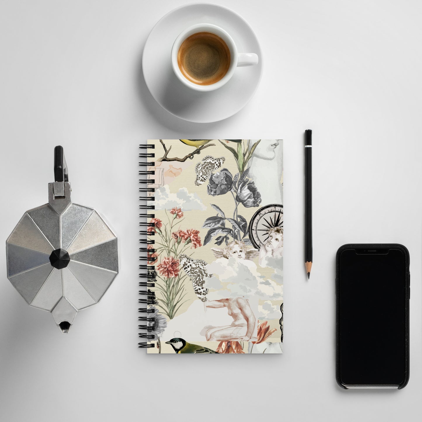 Vintage Life Spiral notebook