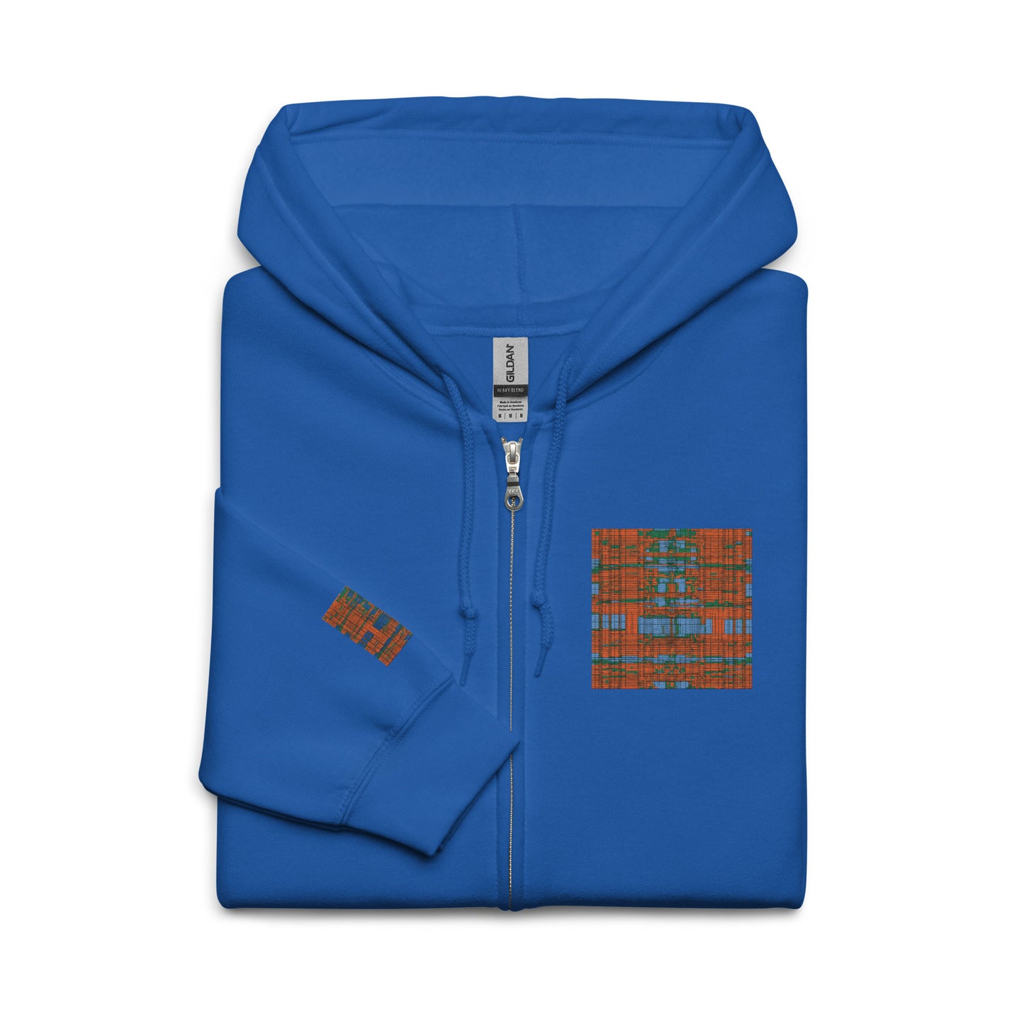 Sienna Turq Unisex heavy blend zip hoodie