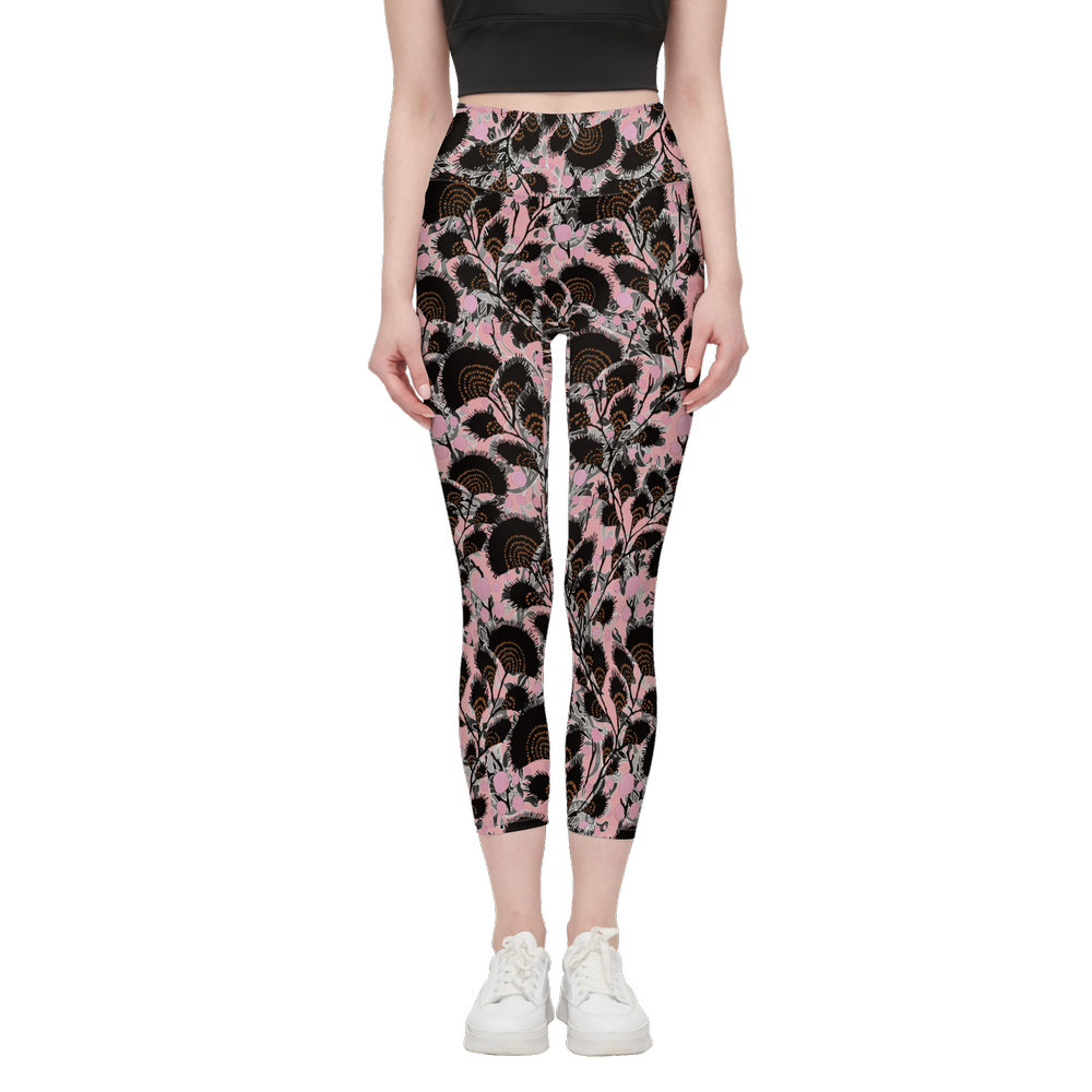 Wild Rosa Women’s High-Rise Leggings-Cloud-Like