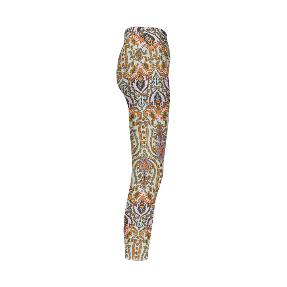 Damasc Women’s High-Rise Leggings-Cloud-Like