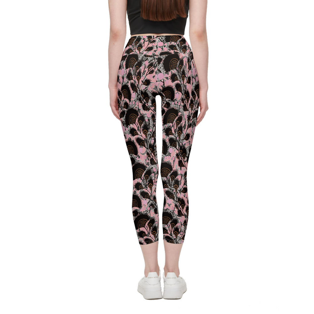 Wild Rosa Women’s High-Rise Leggings-Cloud-Like