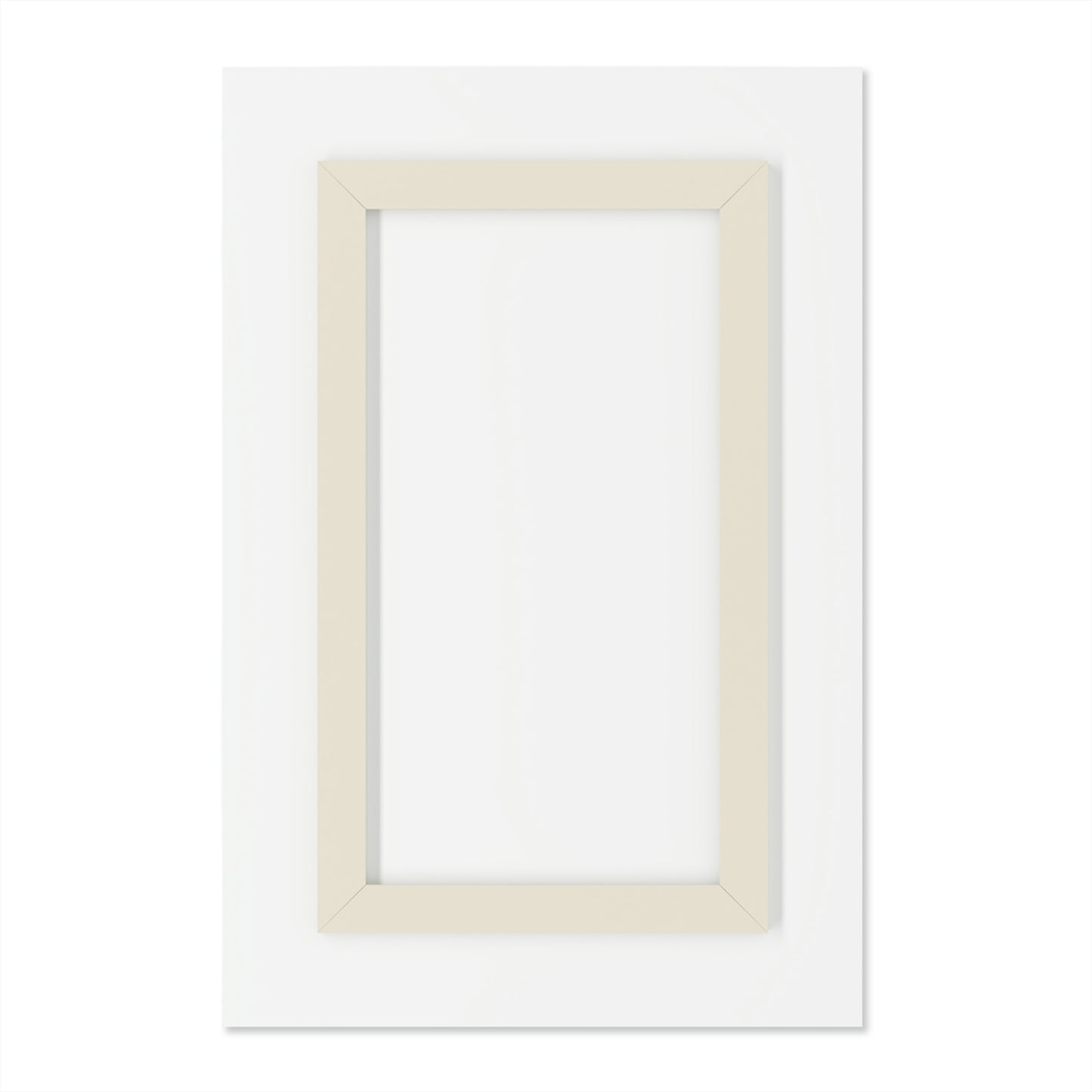 Space to Myself Astronaut in Yellow Acrylic Prints (French Cleat Hanging)