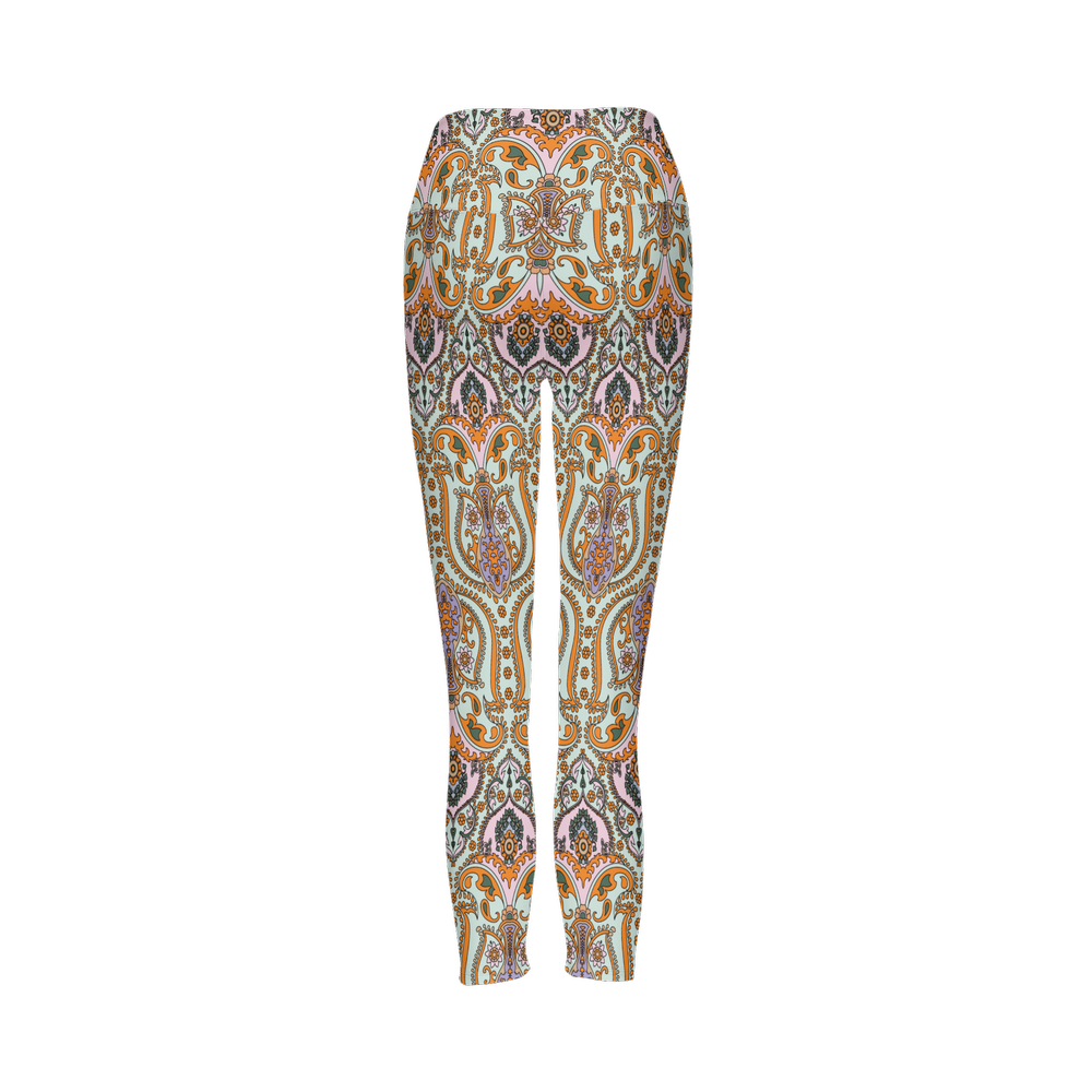 Damasc Women’s High-Rise Leggings-Cloud-Like