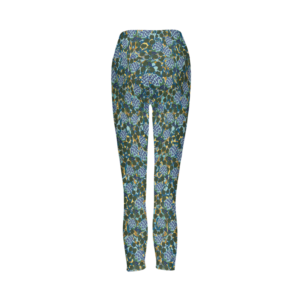 Sea-lestial Women’s High-Rise Leggings-Cloud-Like