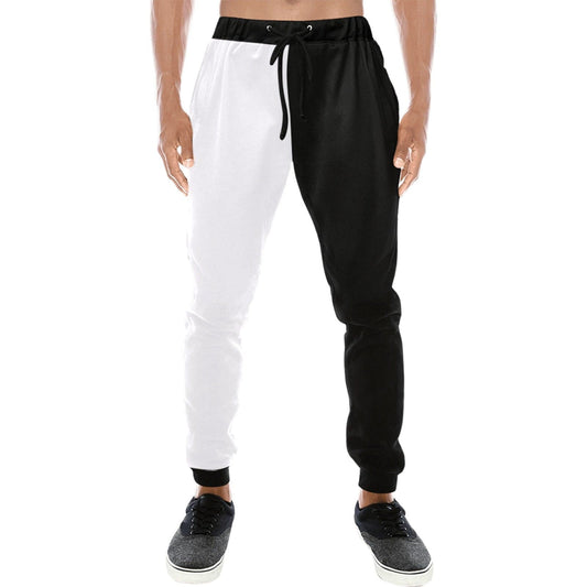 So Black and White Casual Lounge Pants