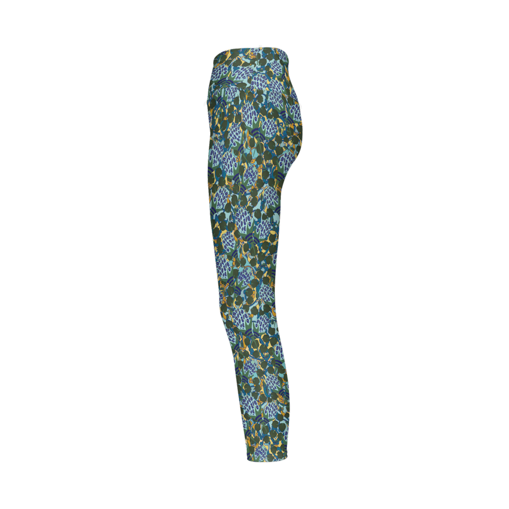 Sea-lestial Women’s High-Rise Leggings-Cloud-Like