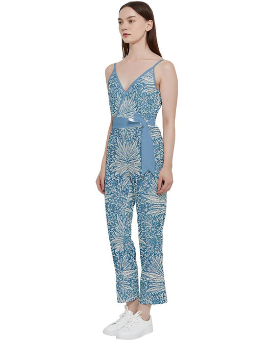 Fleur Delicata V-Neck Camisole Jumpsuit