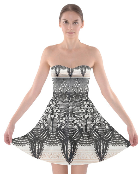 Joyce Strapless Bra Top Dress
