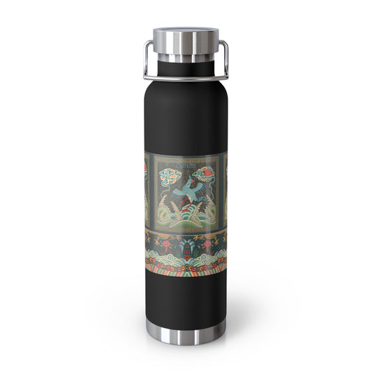 Chinois L'ornement Polychrome by Albert Racine (1825-1893)  Vacuum Insulated Bottle, 22oz