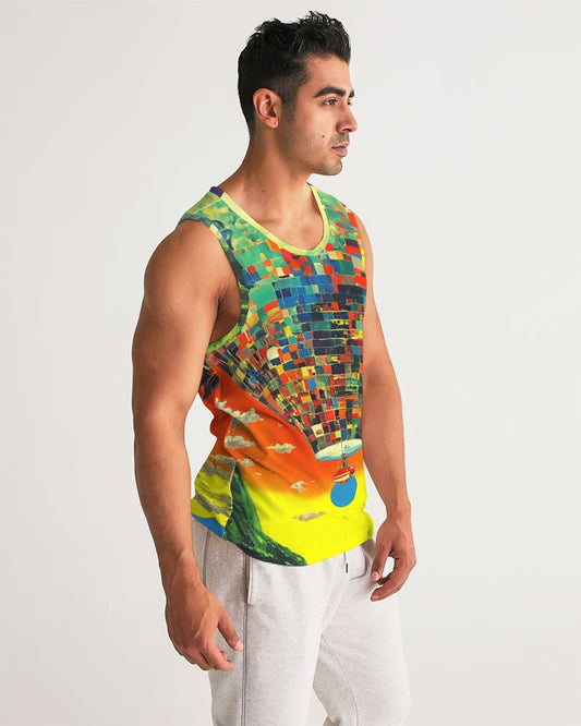 Dreams Flight Men's All-Over Print Sport Tank