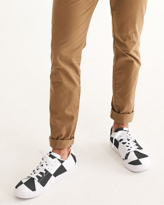 Checkin for Me Men's Faux-Leather Sneaker