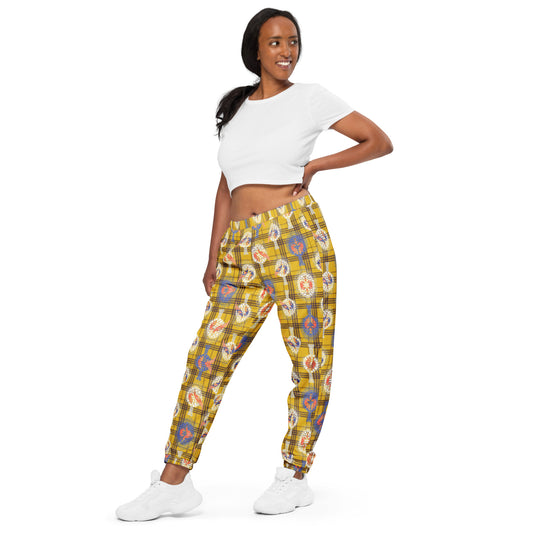 Modern Throwback Plaid Unisex track pants