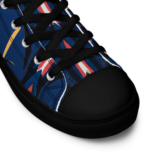 Easy Day Oxford high top canvas shoes (Mens Sizing)