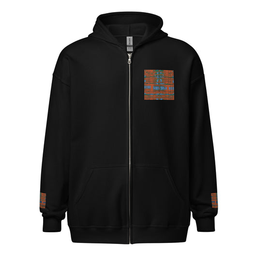 Sienna Turq Unisex heavy blend zip hoodie