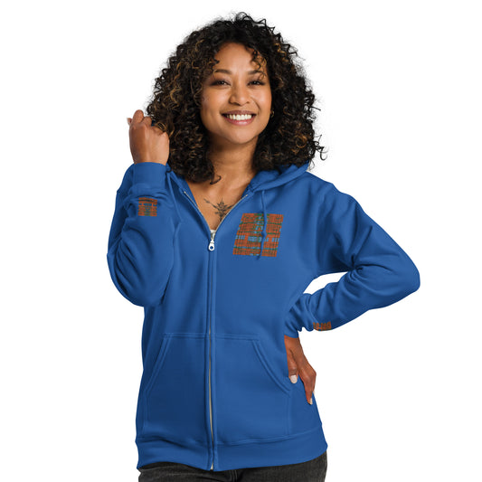 Sienna Turq Unisex heavy blend zip hoodie