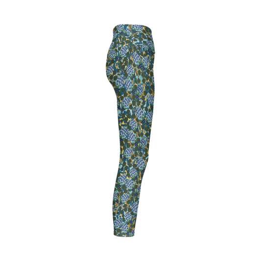 Sea-lestial Women’s High-Rise Leggings-Cloud-Like