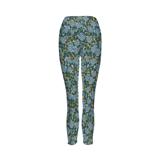 Sea-lestial Women’s High-Rise Leggings-Cloud-Like